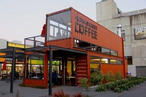 Mô hình quán cà phê container
